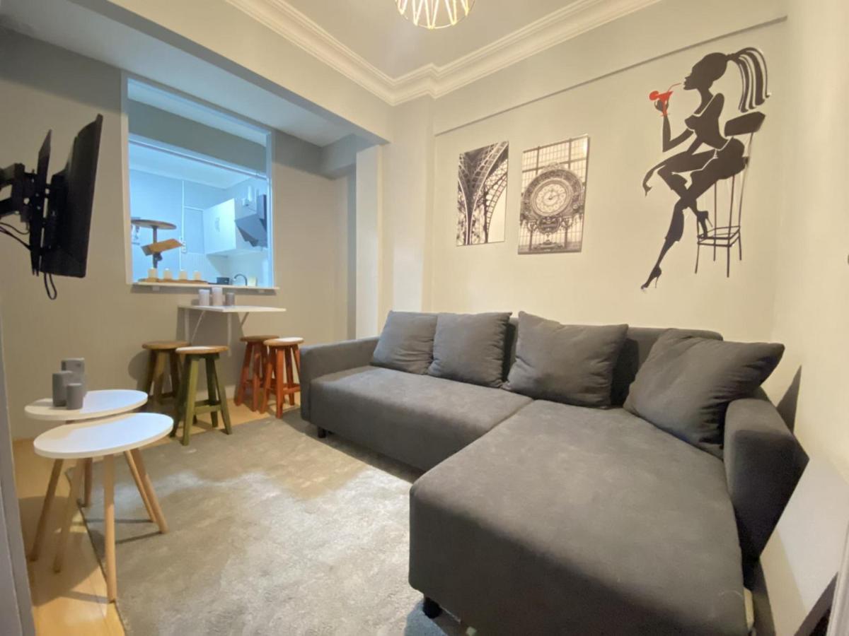 Charming Flat With Balcony In Sinanpasa Besiktas Leilighet Istanbul Eksteriør bilde